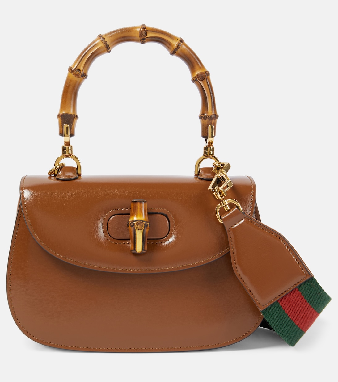 Gucci Bamboo 1947 Small leather shoulder bag | Gucci