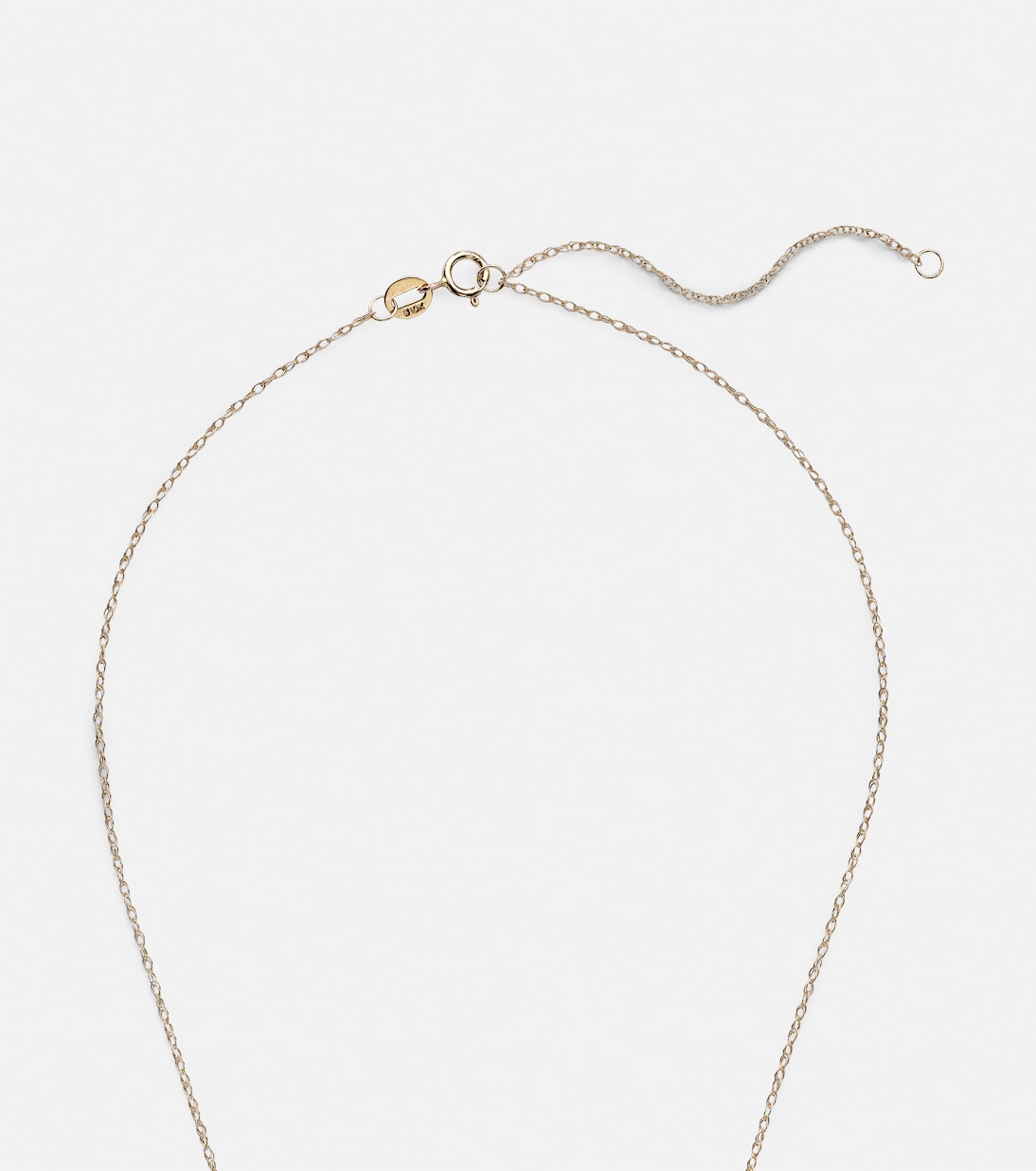 Collier Big Apple en or 10 ct et diamants | Stone and Strand