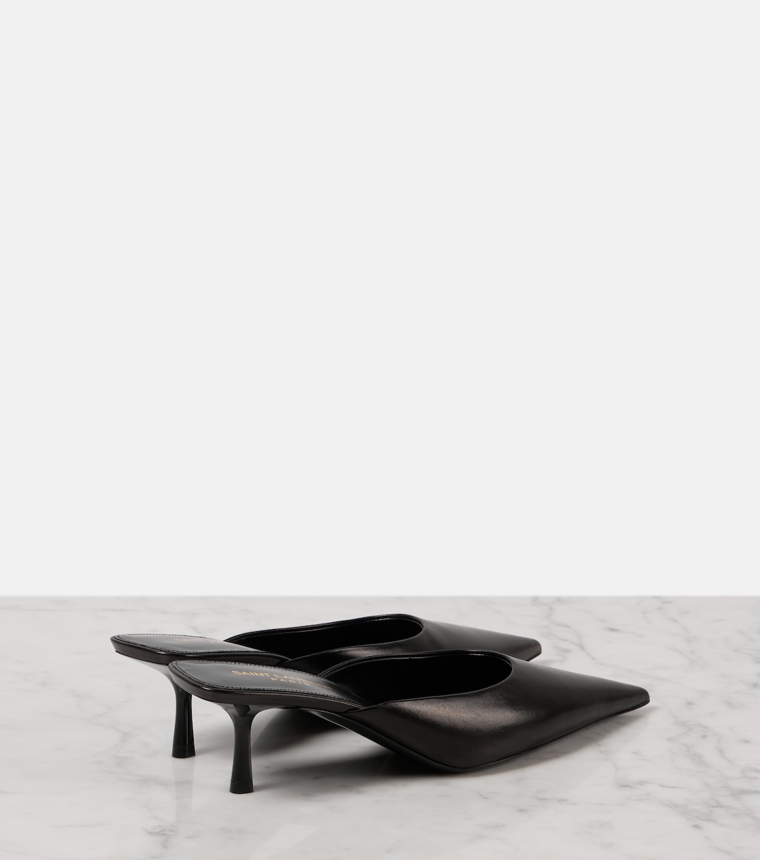 Mules Barbara 55 en cuir | Saint Laurent