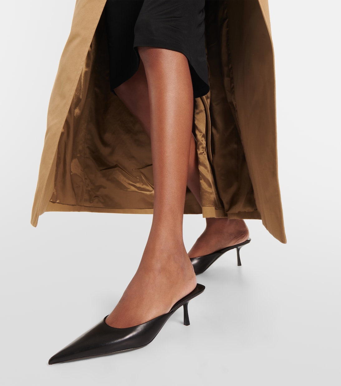 Mules Barbara 55 en cuir | Saint Laurent