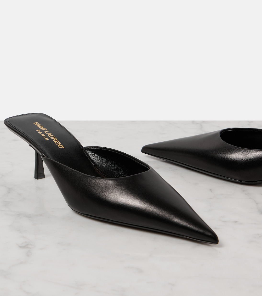 Mules Barbara 55 en cuir | Saint Laurent