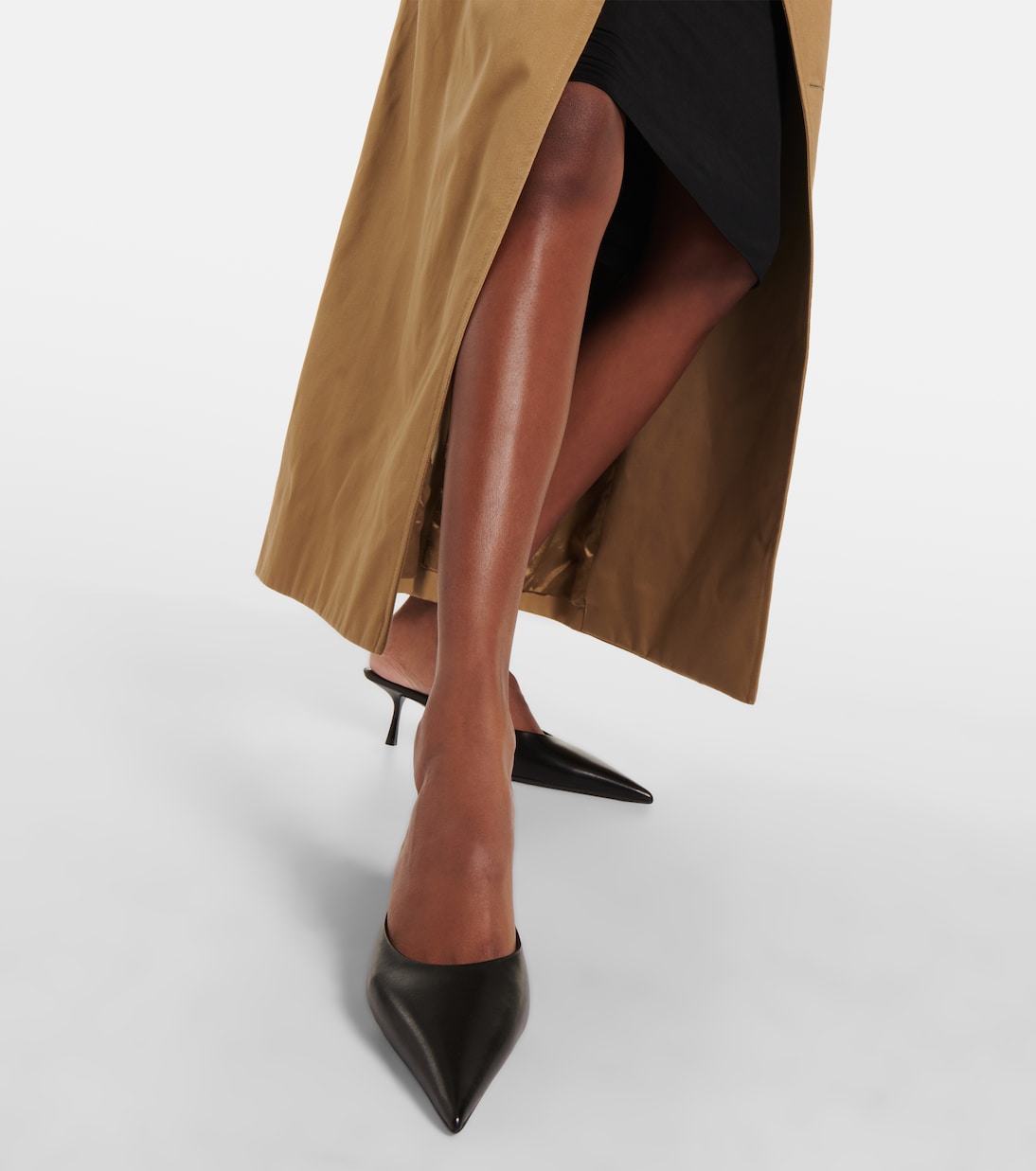 Mules Barbara 55 en cuir | Saint Laurent