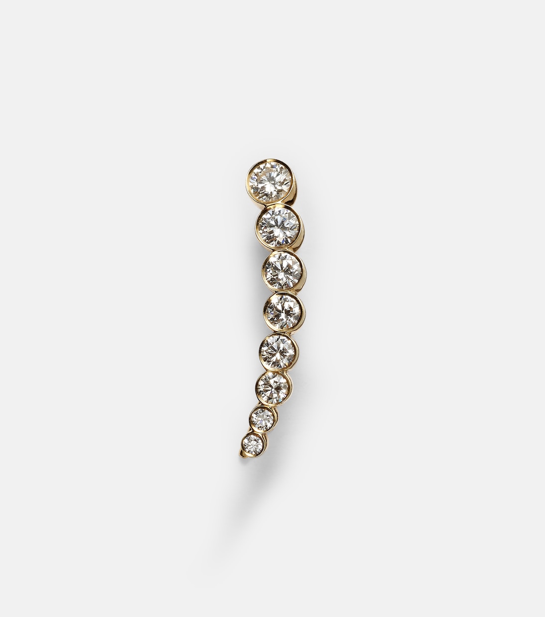 Boucle d'oreille unique Croissant De Lune en or 18 ct | Sophie Bille Brahe