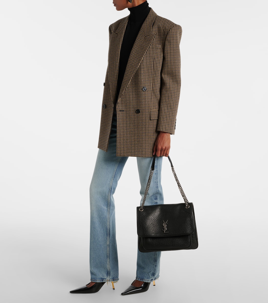Sac Niki Large en cuir | Saint Laurent