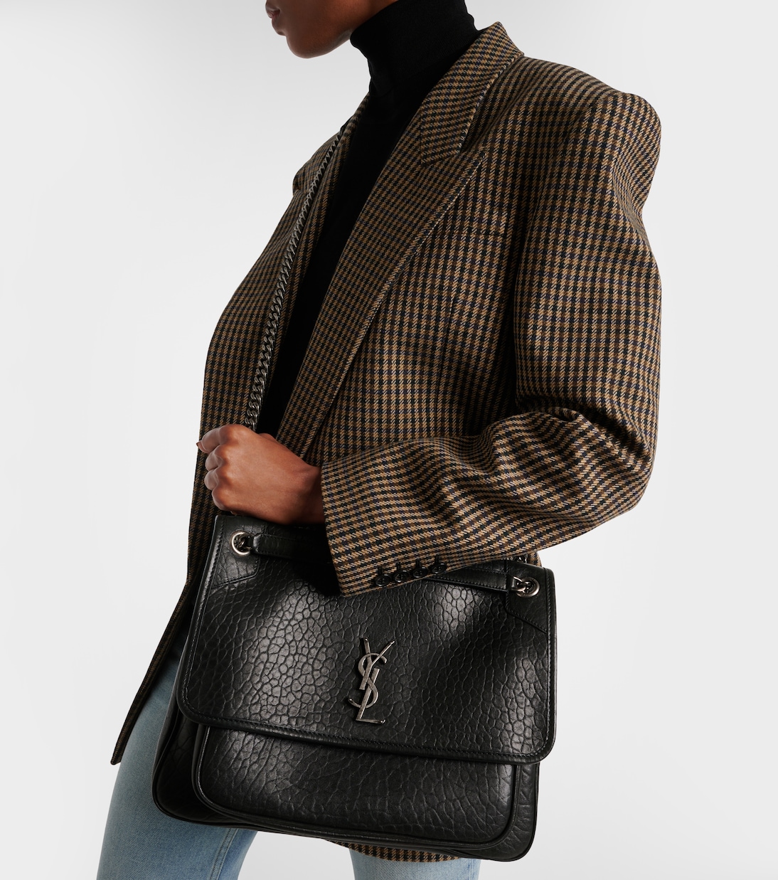 Sac Niki Large en cuir | Saint Laurent