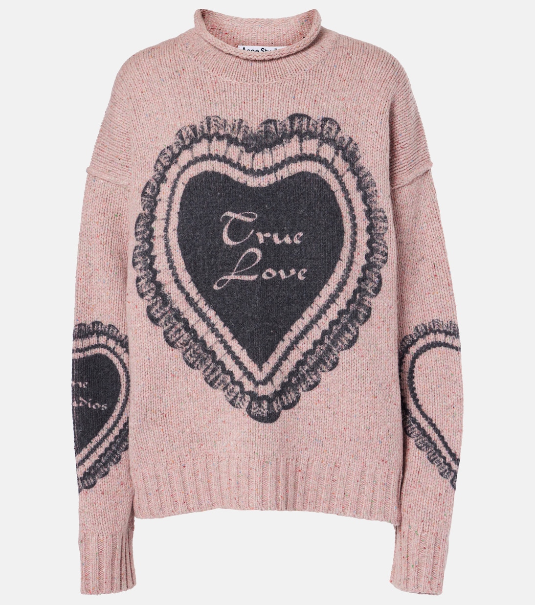 Printed wool-blend sweater | Acne Studios