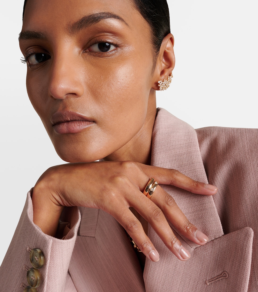 Bague Iconica Extra Slim en or rose 18 ct | Pomellato