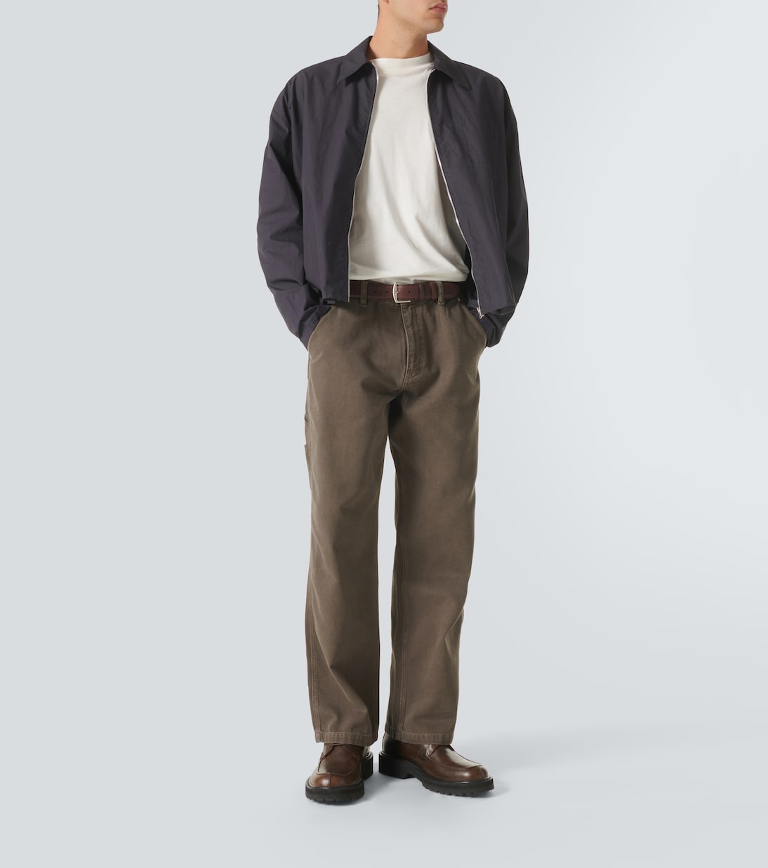 Pantalones rectos Workwear de lona | Frame