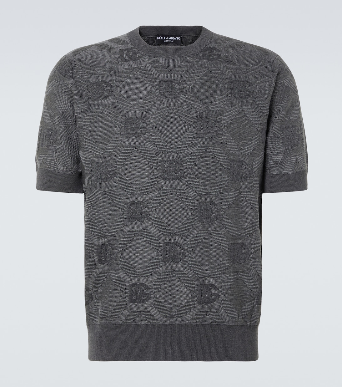 Top DG in seta jacquard | Dolce&Gabbana