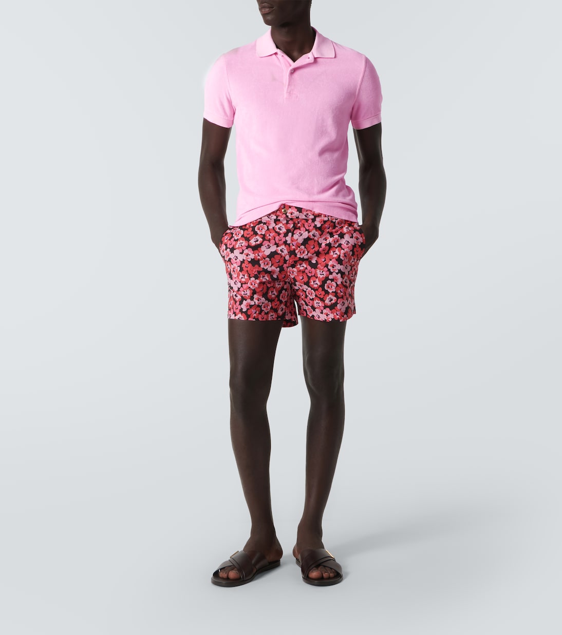 Polo en rizo de mezcla de algodón | Tom Ford