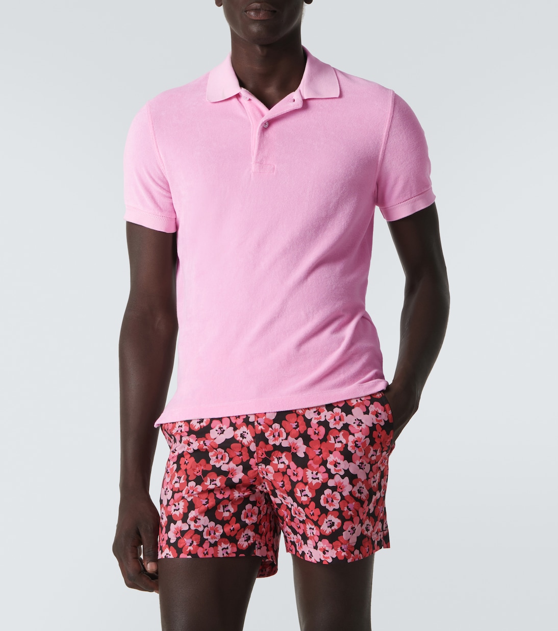 Polo en rizo de mezcla de algodón | Tom Ford
