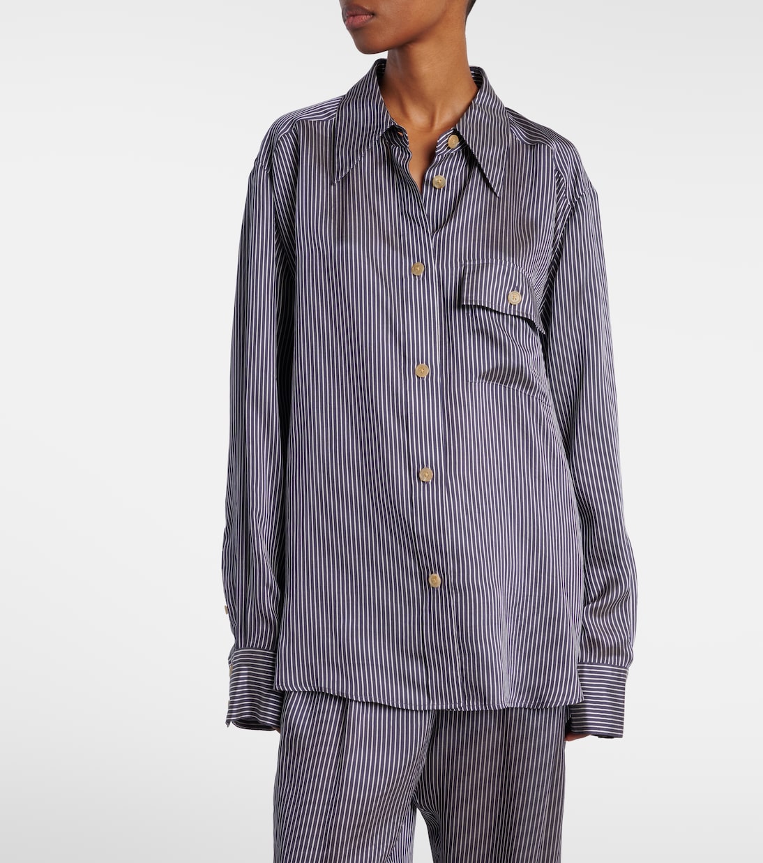 Camisa Yatty a rayas | Khaite