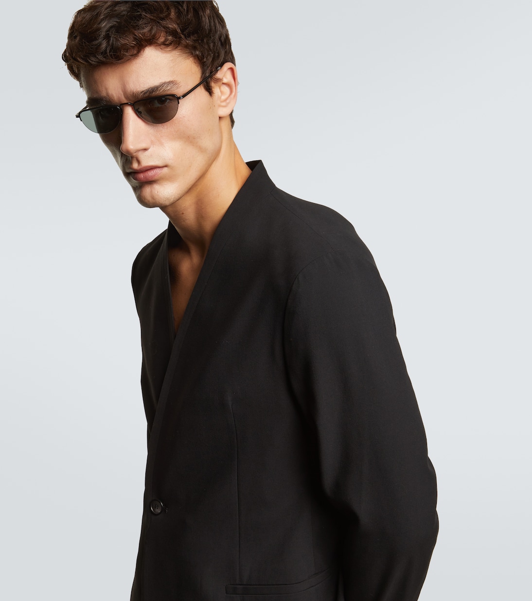 Matt round sunglasses | Giorgio Armani
