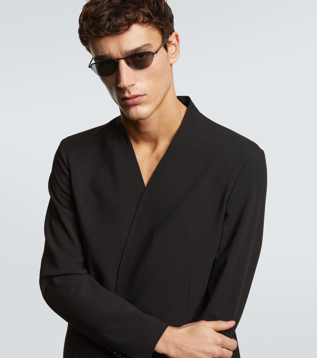 Matt round sunglasses | Giorgio Armani