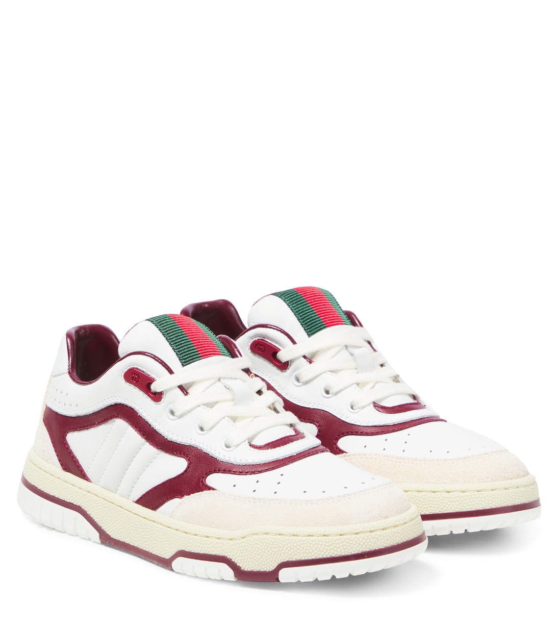 Sneakers Re-Web in pelle con suede | Gucci Kids