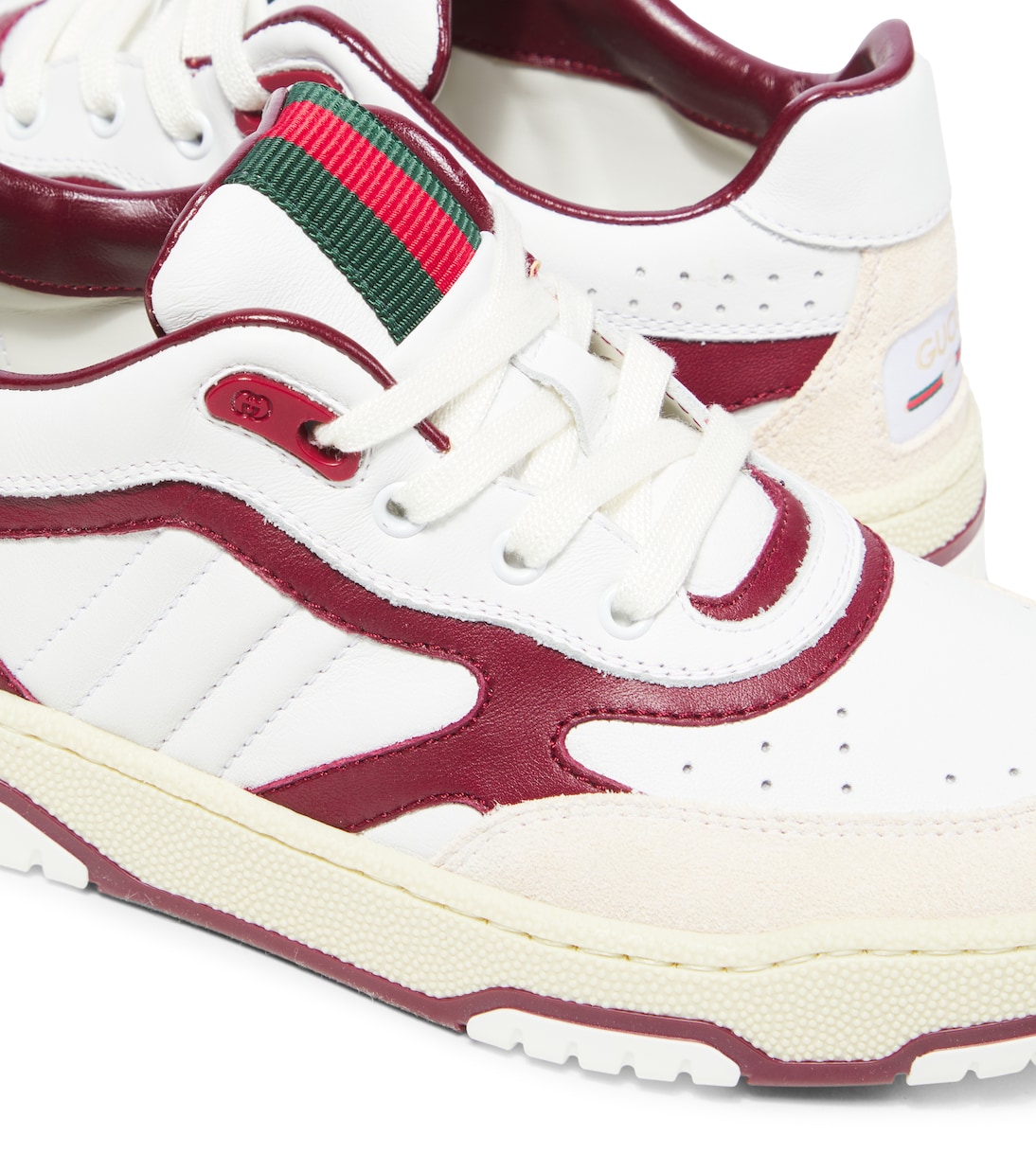 Sneakers Re-Web in pelle con suede | Gucci Kids