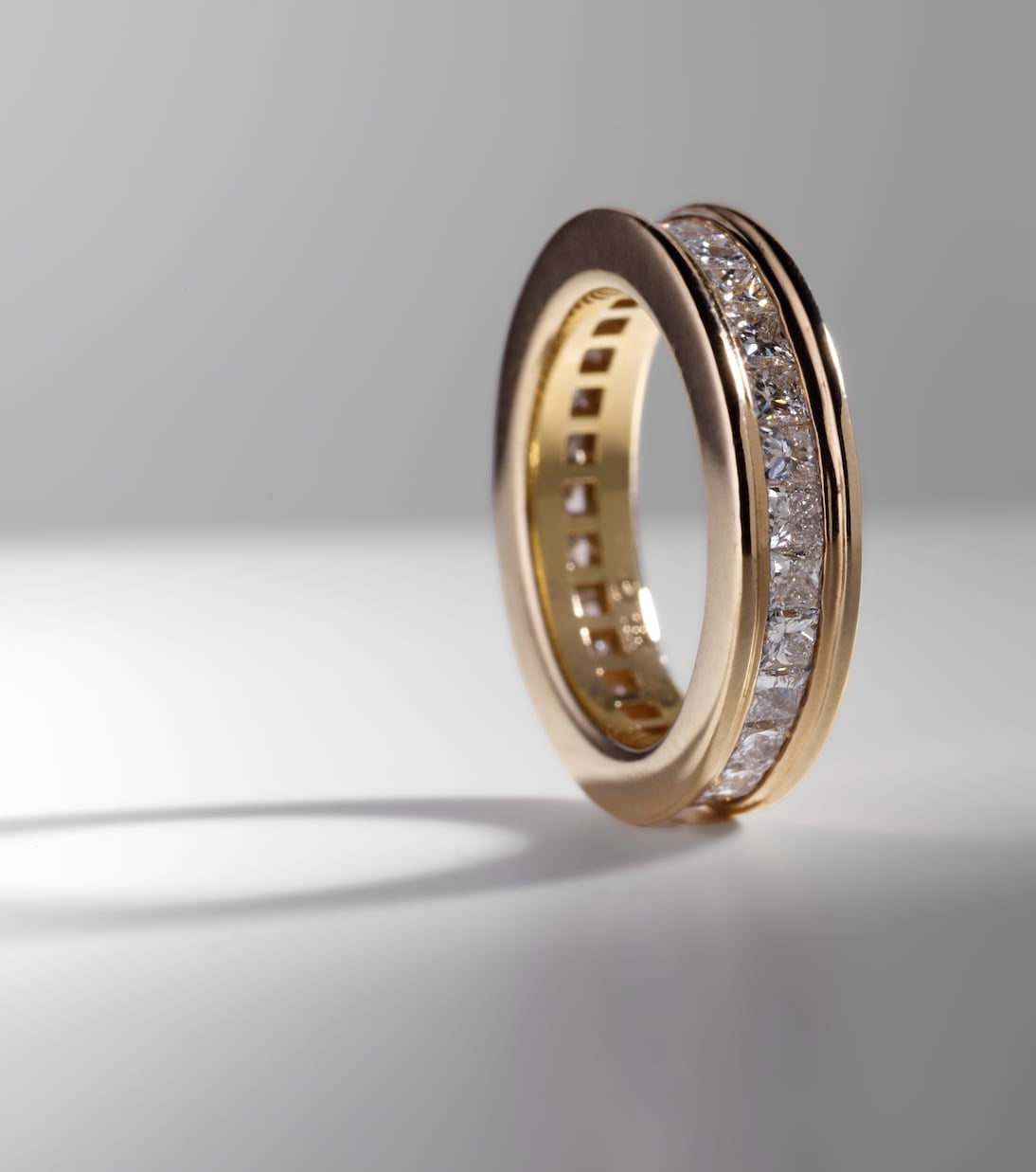 Bague Ivy Eternity en or 18 ct et diamants | Octavia Elizabeth
