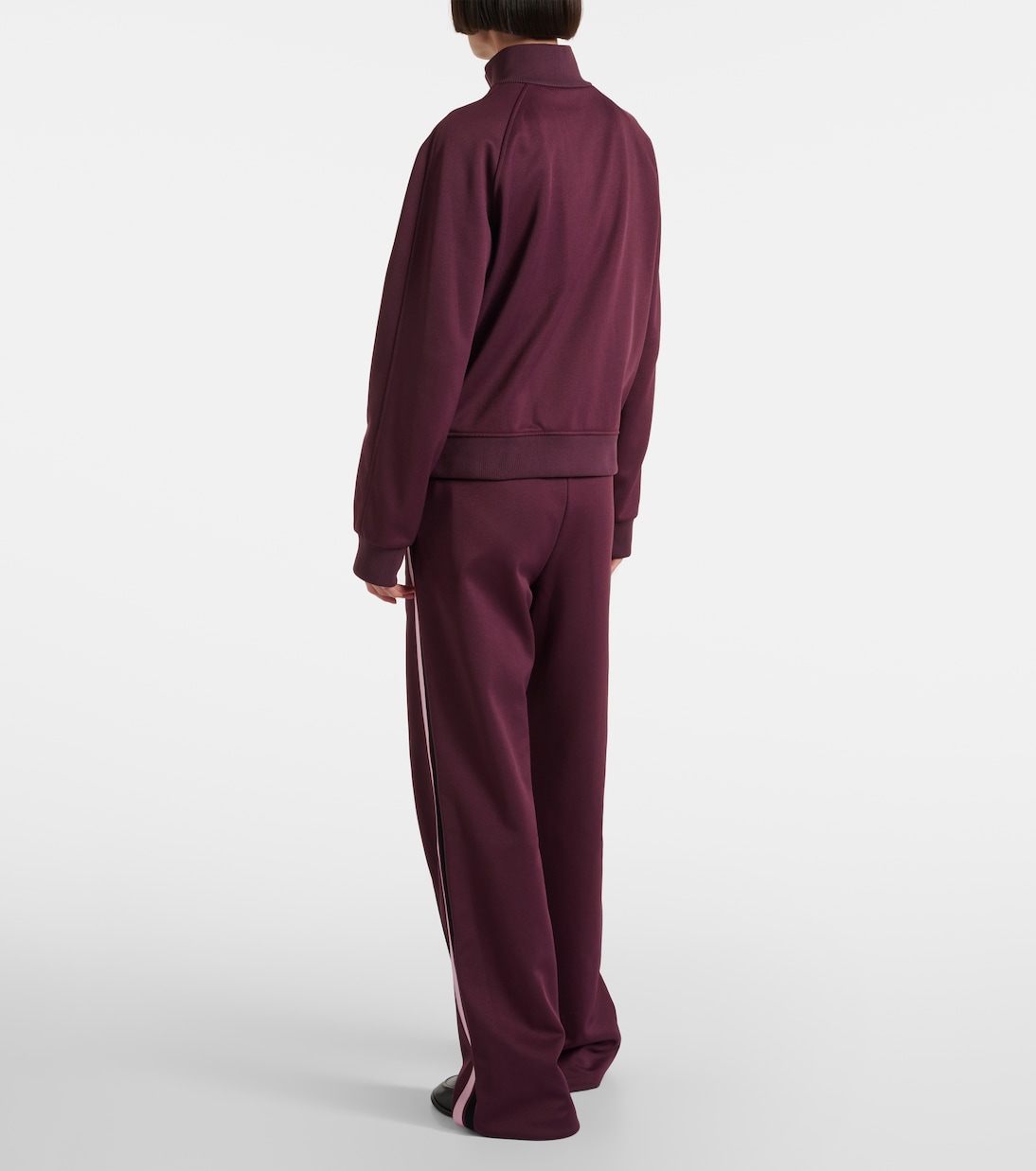 Chaqueta deportiva de jersey a rayas | Ferragamo
