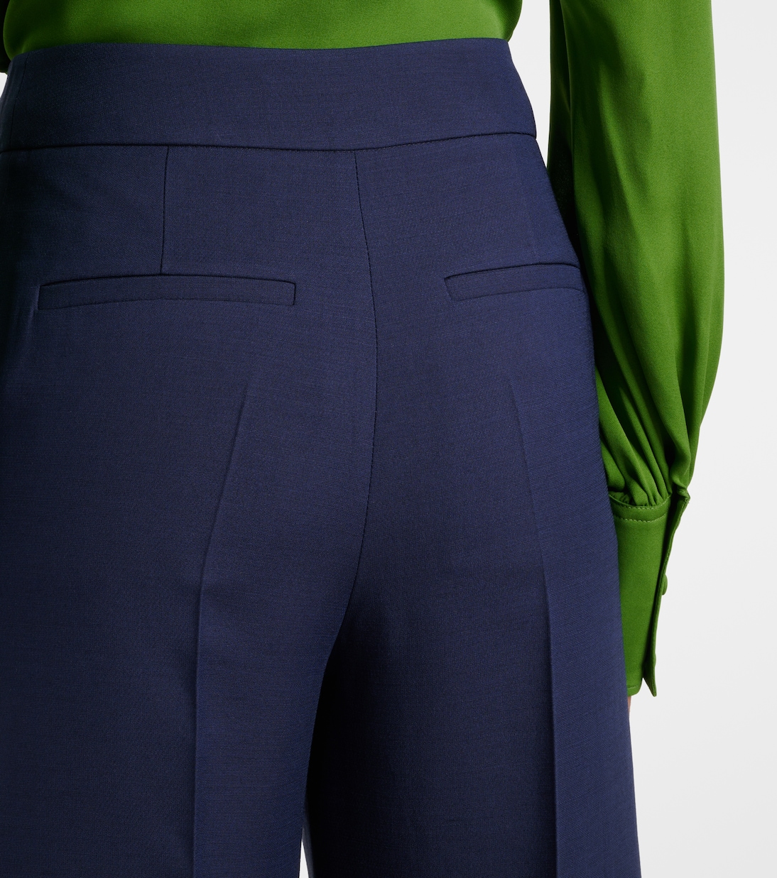 Pantalon ample en Crepe Couture | Valentino