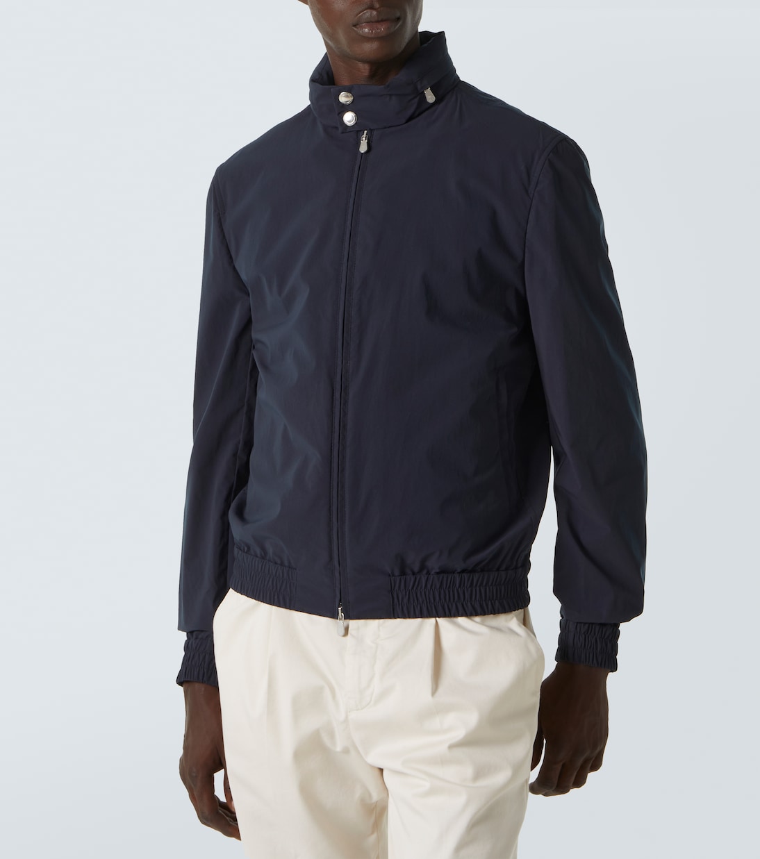 Bomber in canvas di cotone | Brunello Cucinelli