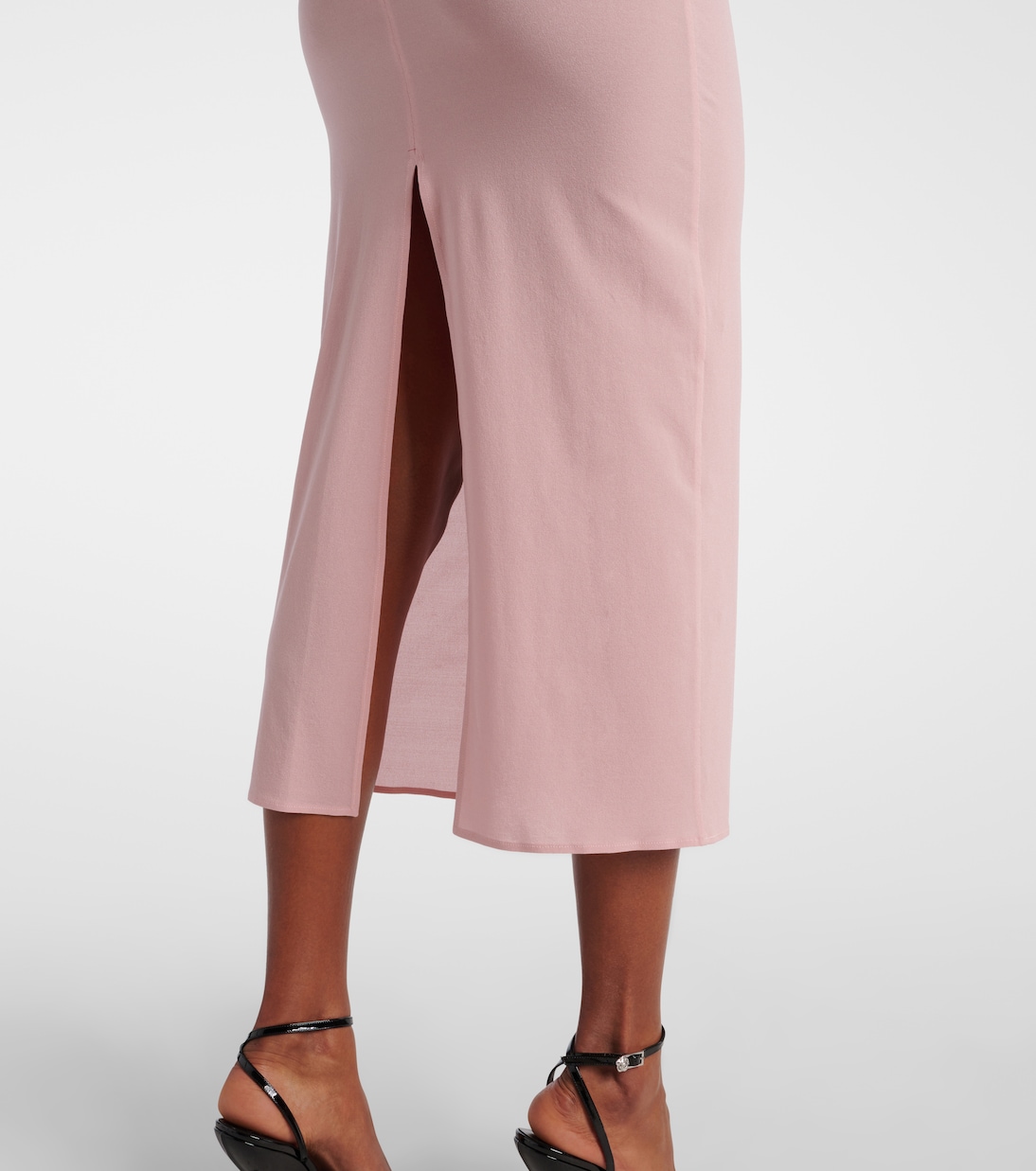 Robe midi en soie mélangée | Magda Butrym