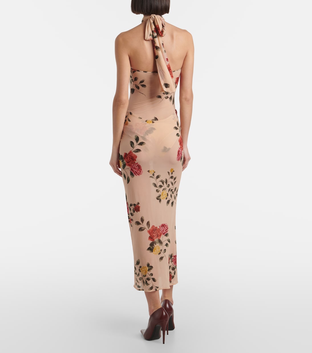 Robe bustier à fleurs | Magda Butrym