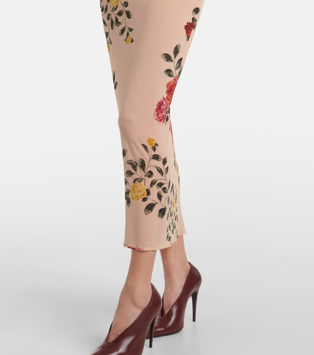 Robe bustier à fleurs | Magda Butrym