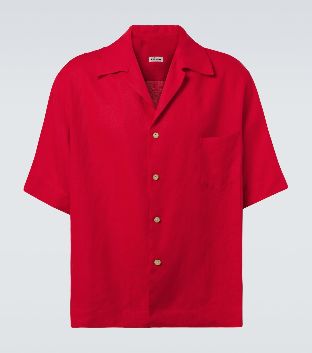 Hemd aus Leinen | Kiton