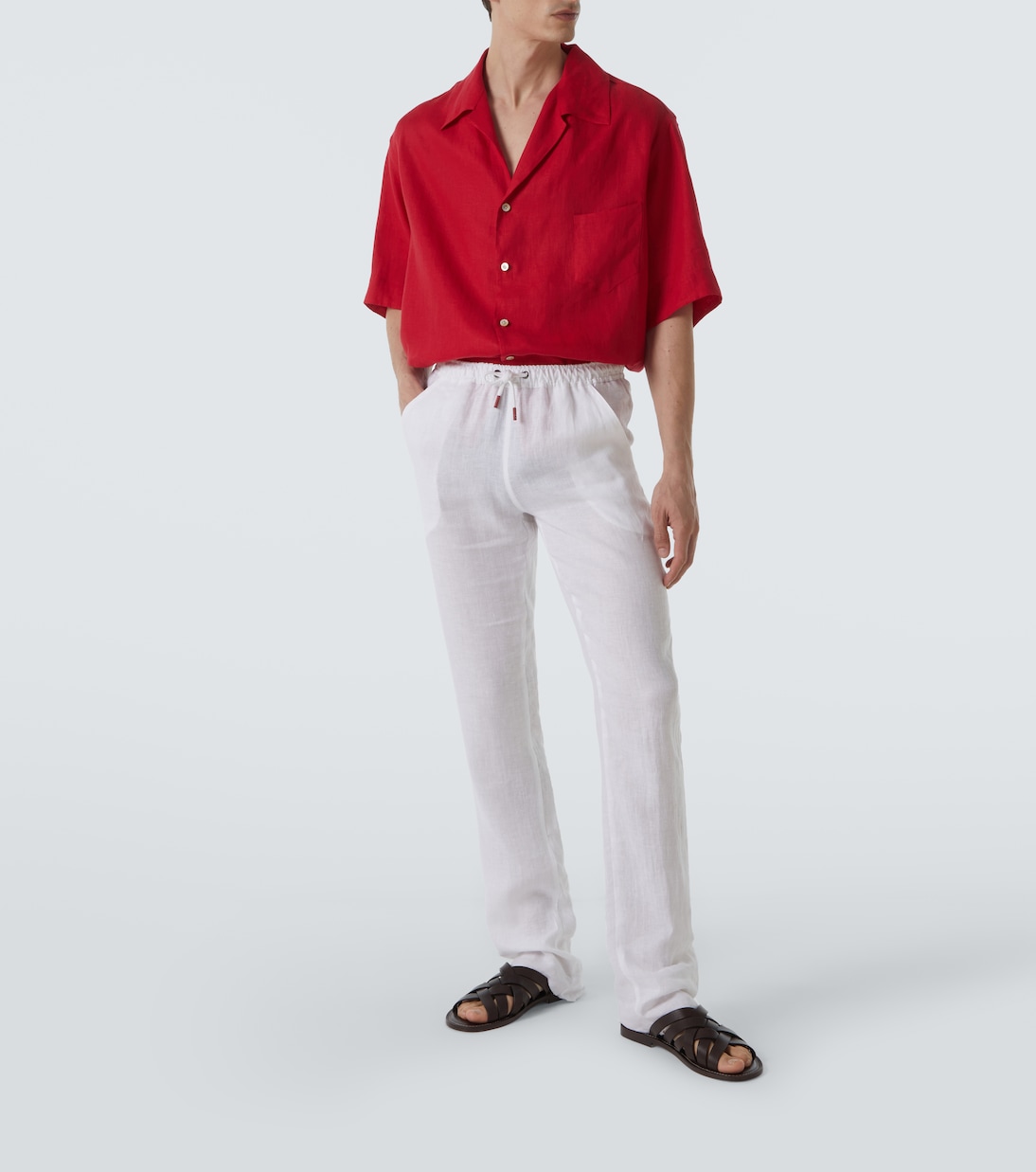 Hemd aus Leinen | Kiton