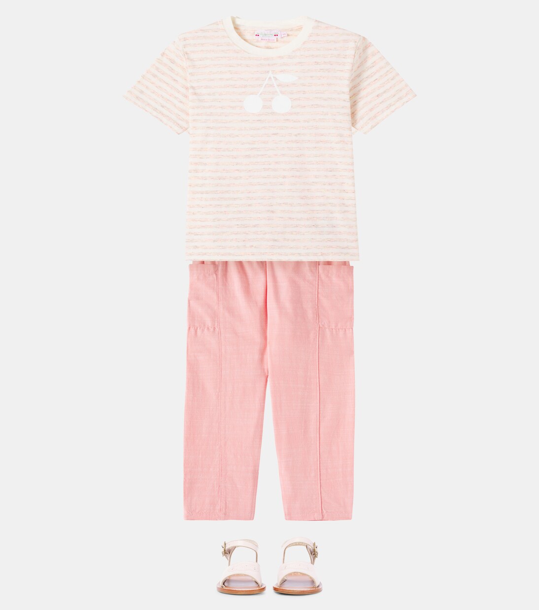 Thida printed cotton-blend T-shirt | Bonpoint