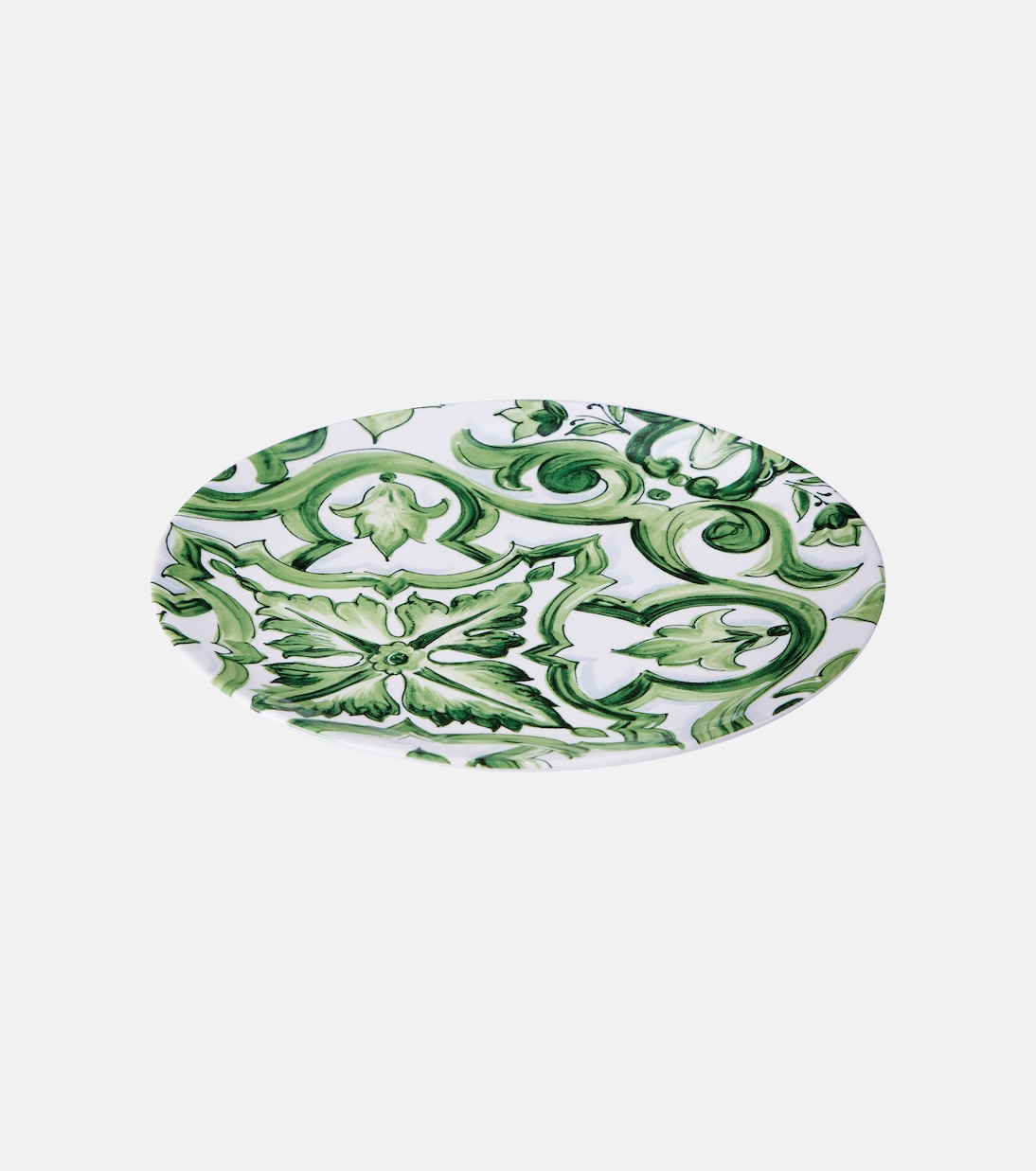 Assiette de présentation Majolica en porcelaine | Dolce&Gabbana Casa