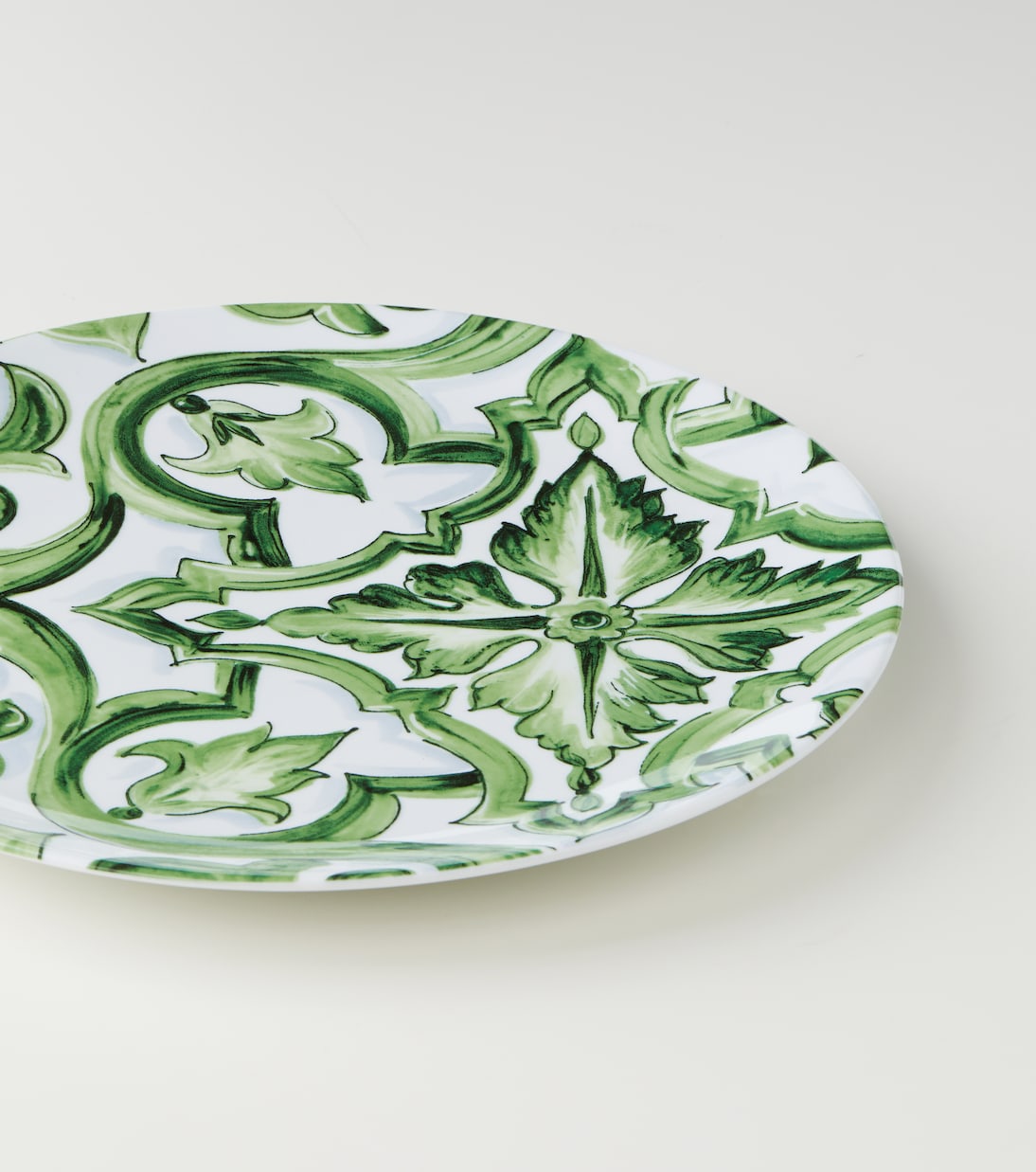 Assiette de présentation Majolica en porcelaine | Dolce&Gabbana Casa