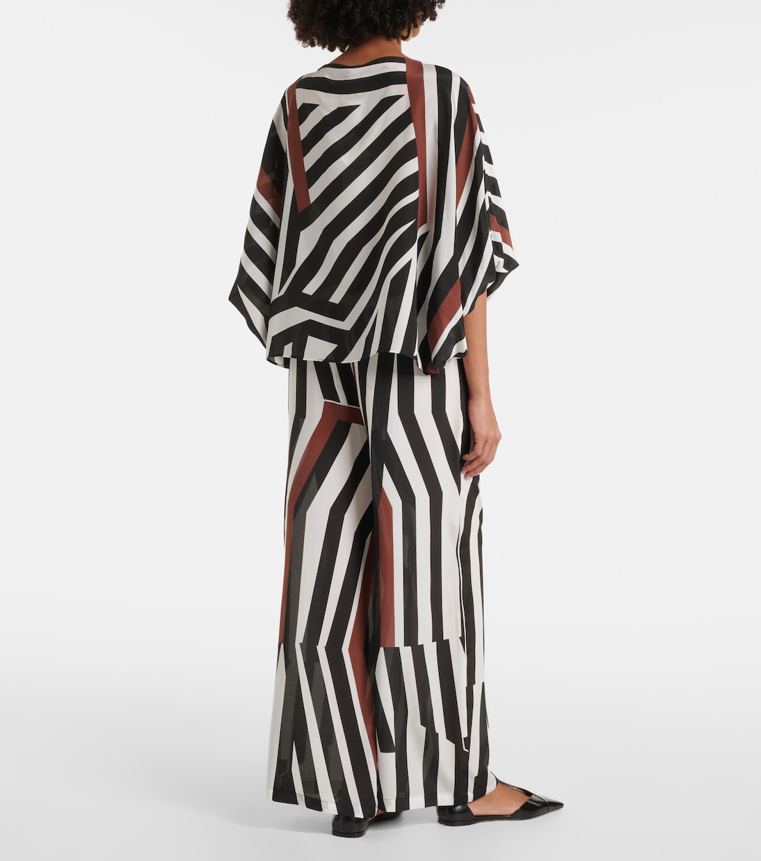 Top Camino in seta a righe | Max Mara