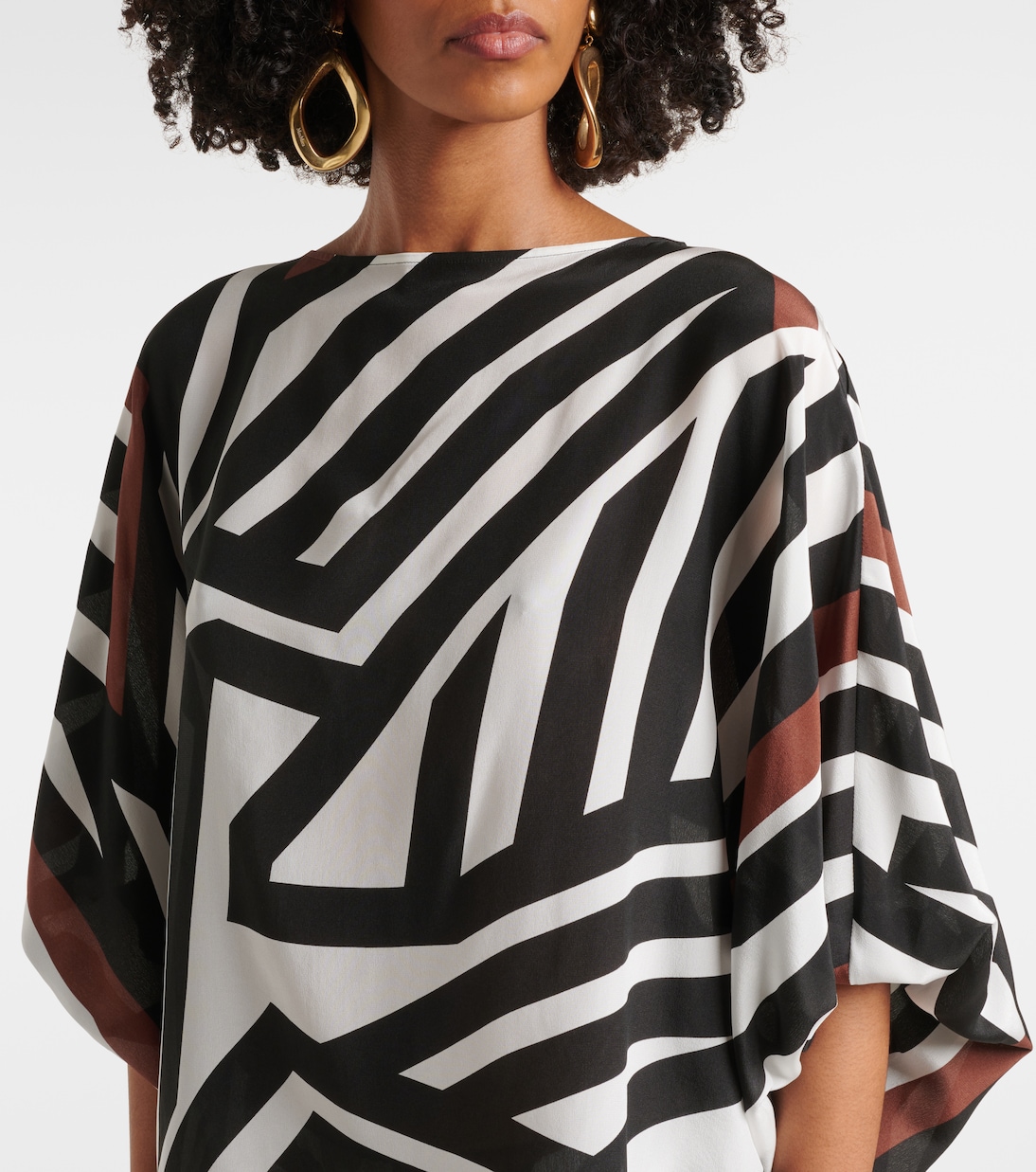 Top Camino in seta a righe | Max Mara