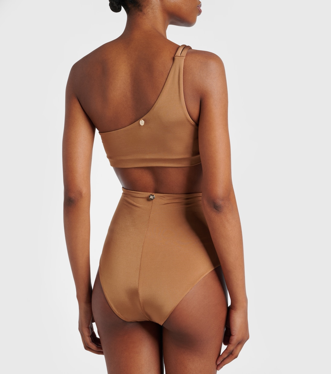 Slip bikini Salli a vita alta con ruches | Max Mara