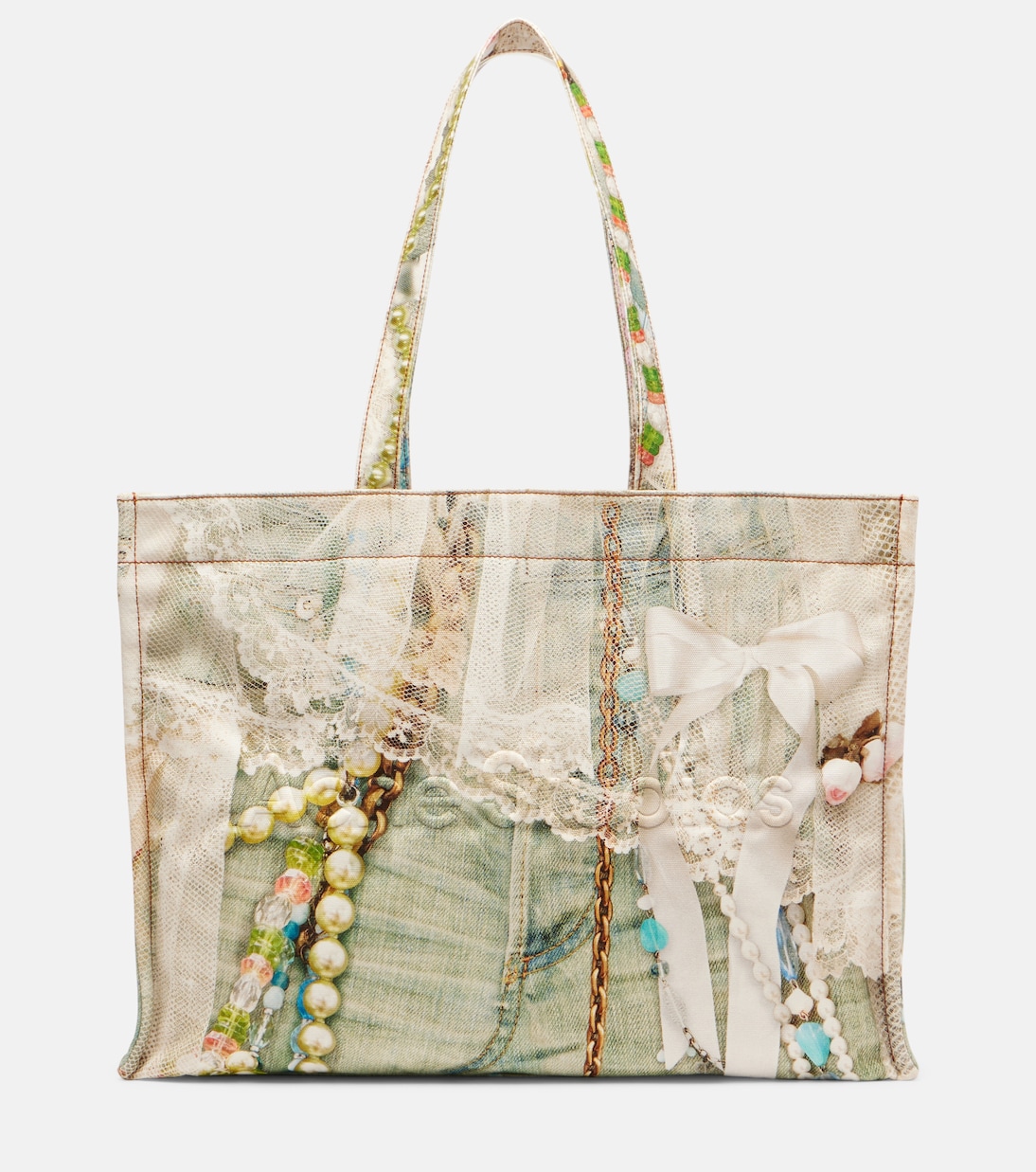 Tote Trompe l'œil aus Canvas | Acne Studios