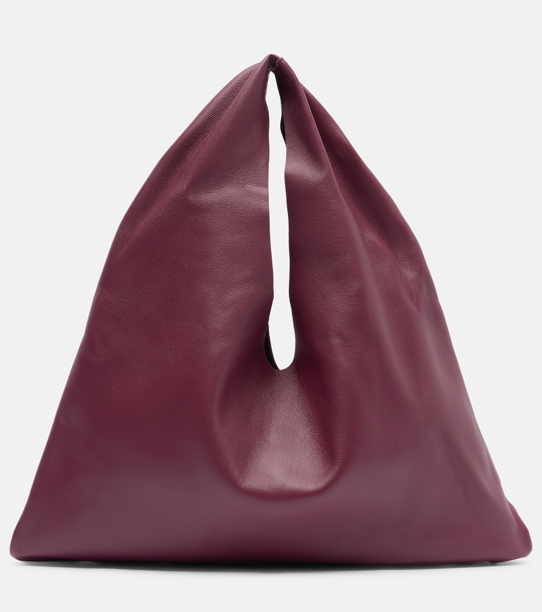 Bindle Small leather tote bag | The Row