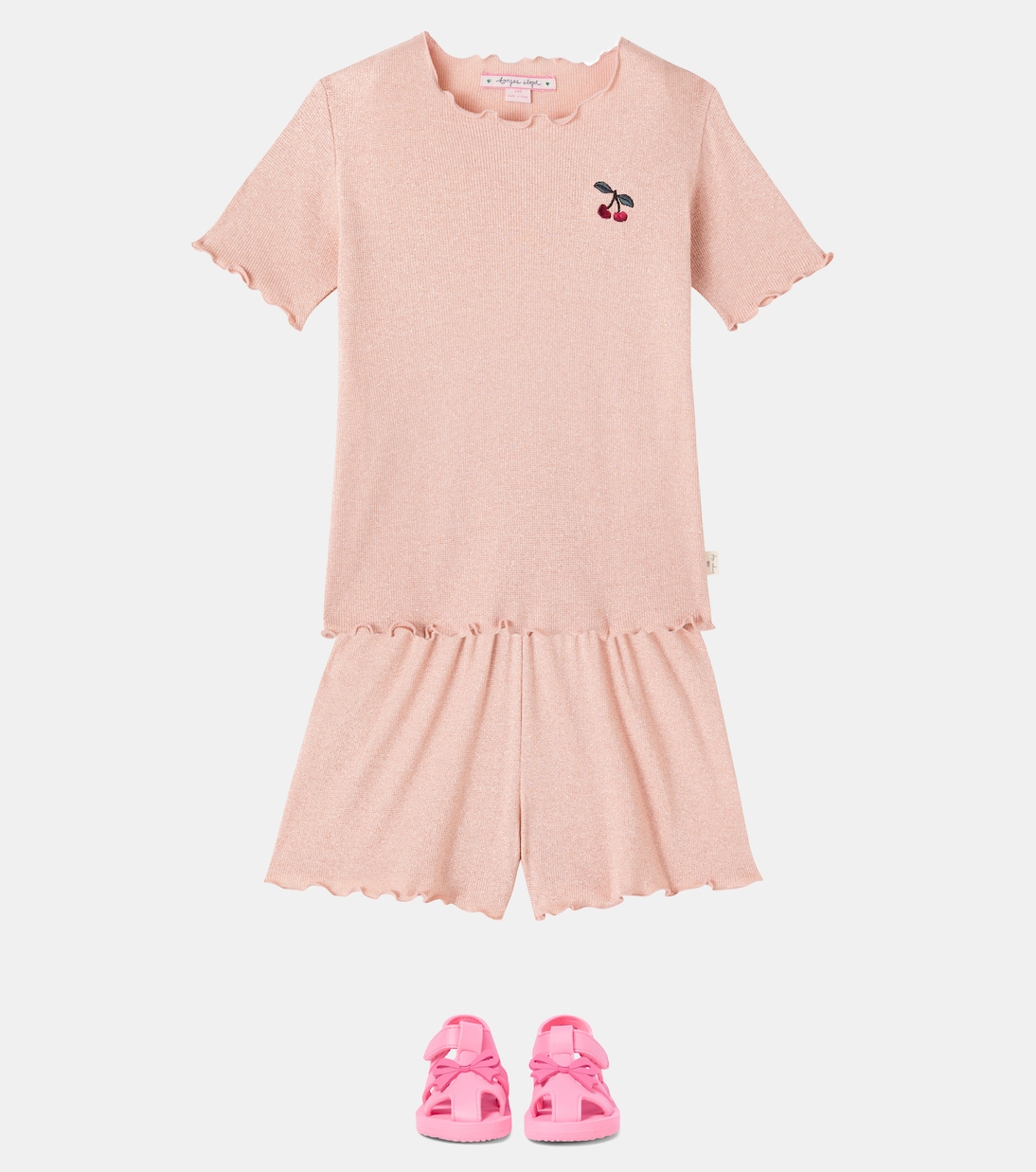 Roli cotton-blend T-shirt and shorts set | Konges Sløjd