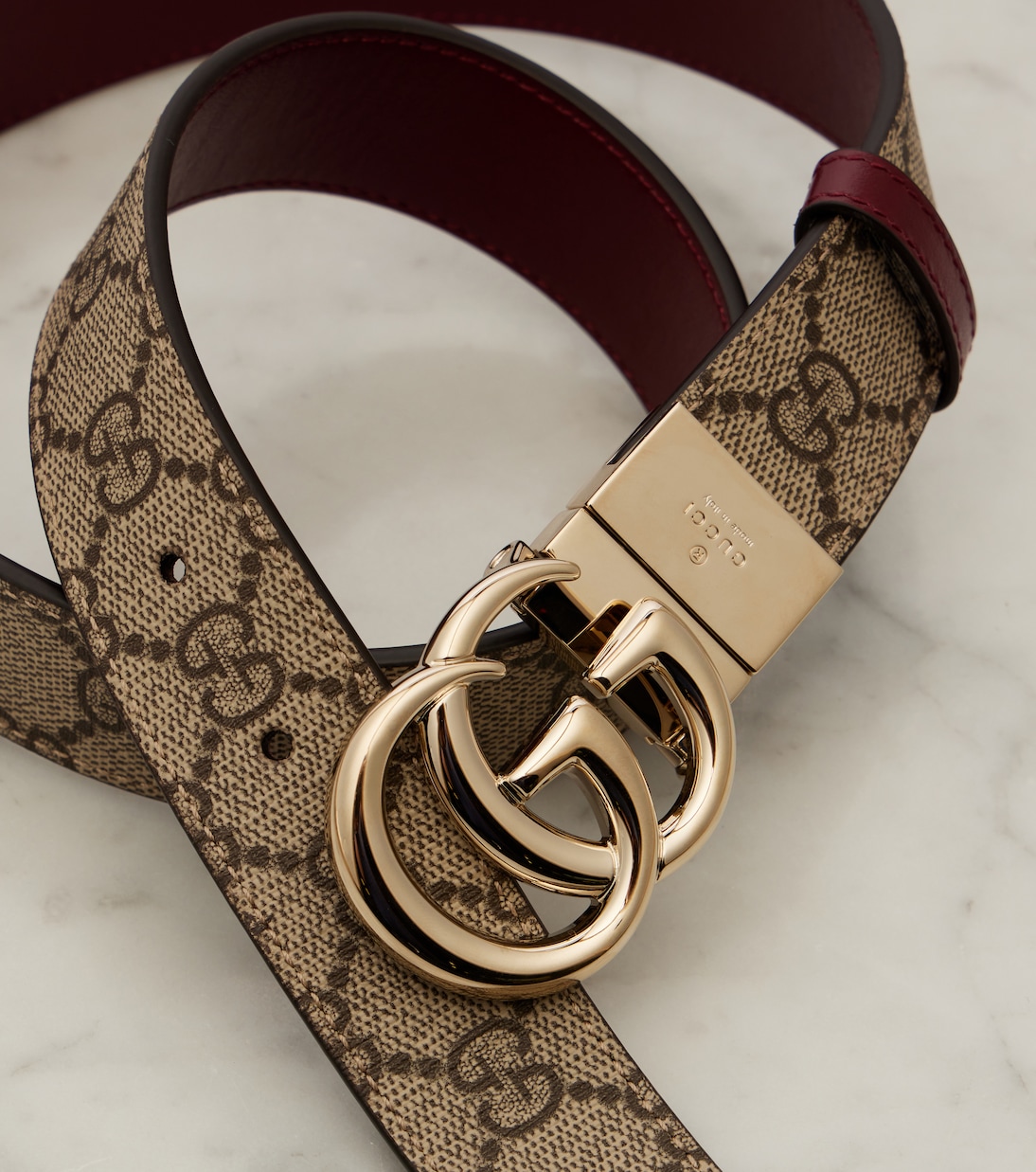 GG Marmont reversible belt | Gucci