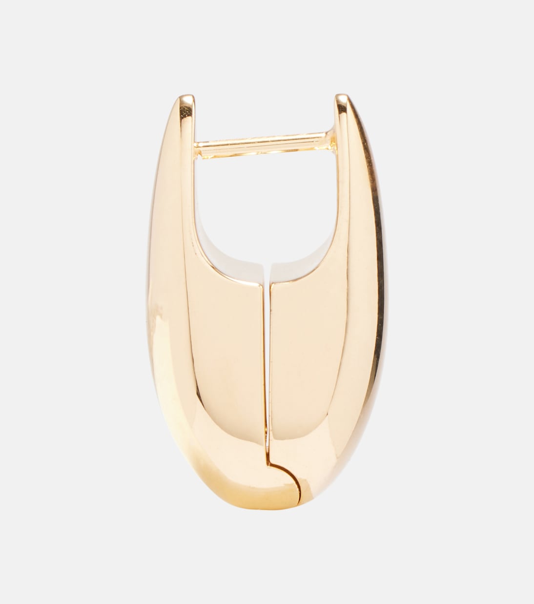 Pendientes de plata de ley bañados en oro de 18 ct | Bottega Veneta