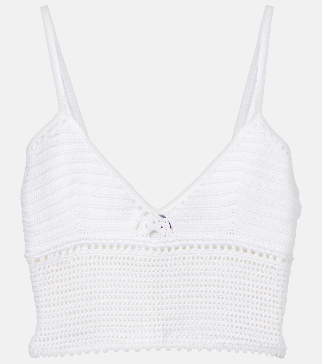 Top in crochet con cut-out | Ralph Lauren Collection