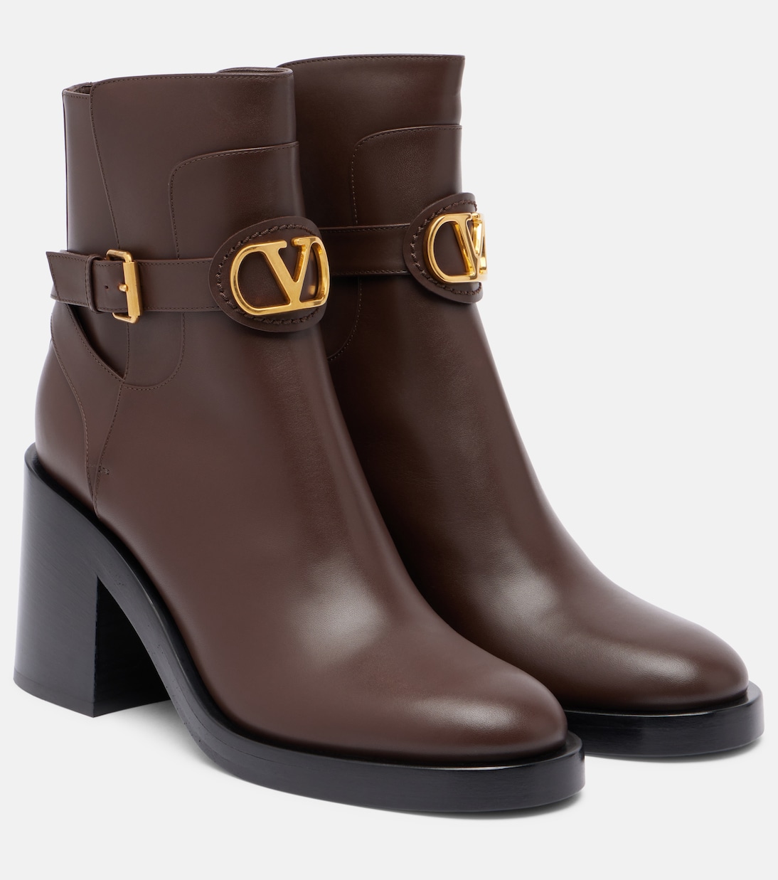 VLogo 70 leather ankle boots | Valentino Garavani