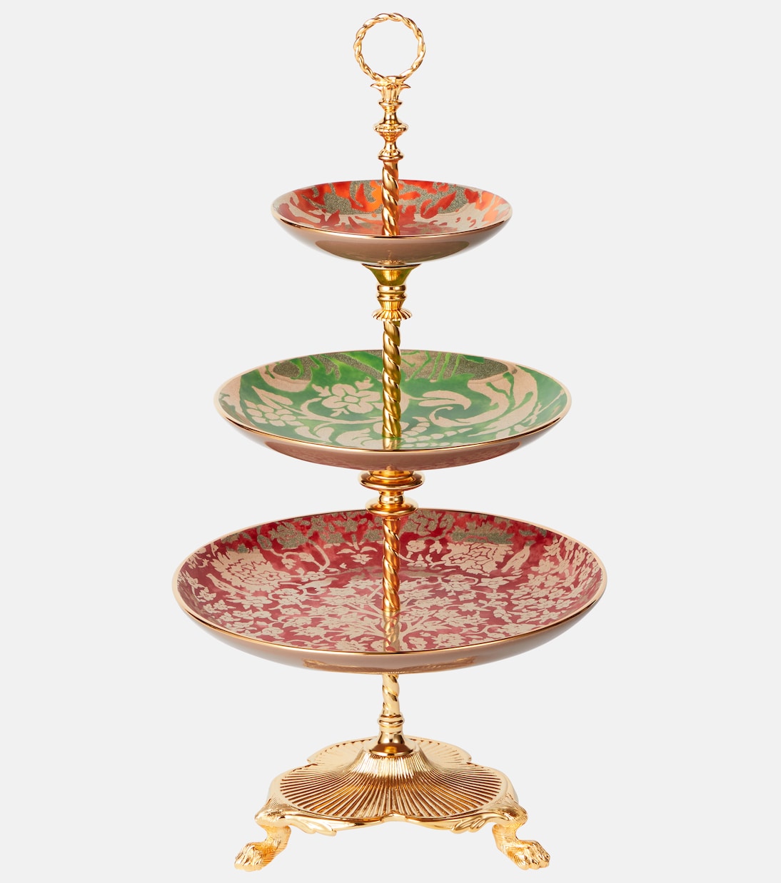 Fortuny tiered porcelain dessert server | L'Objet