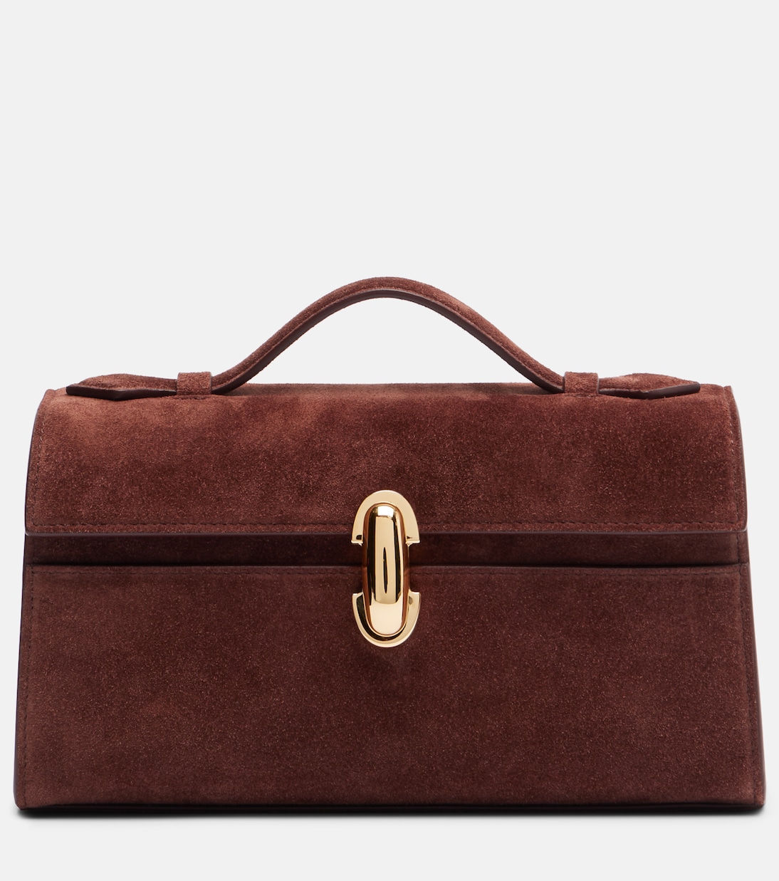 Symmetry suede tote bag | Savette