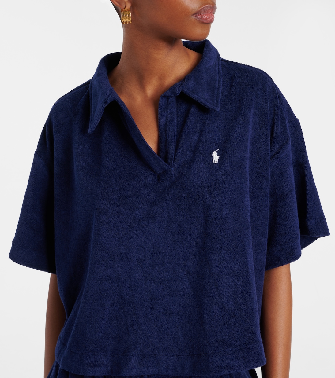 Set aus Polohemd und Bermuda-Shorts aus Frottee | Polo Ralph Lauren