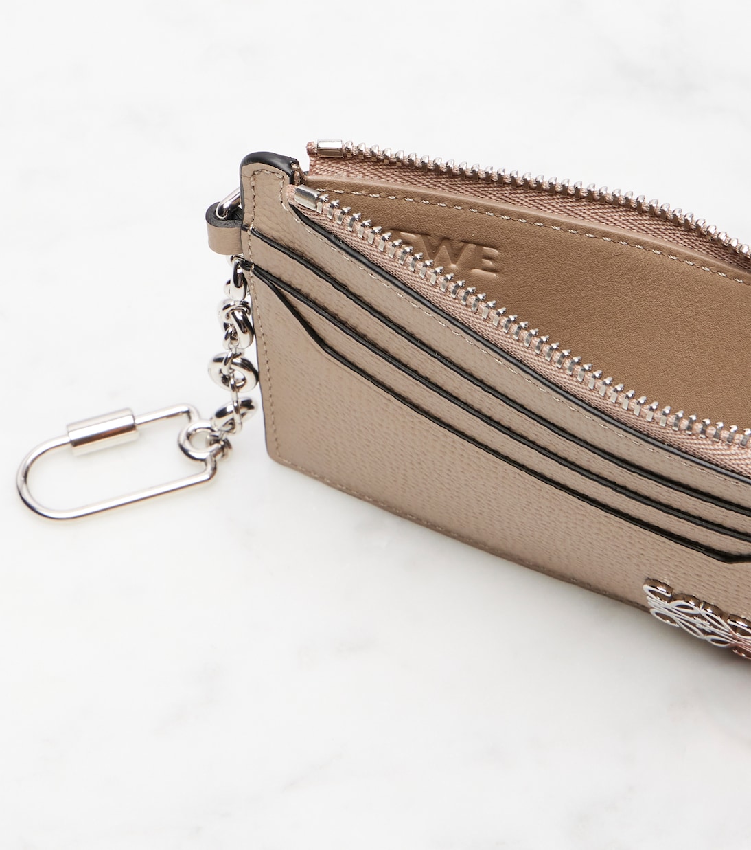 Anagram leather card holder | Loewe