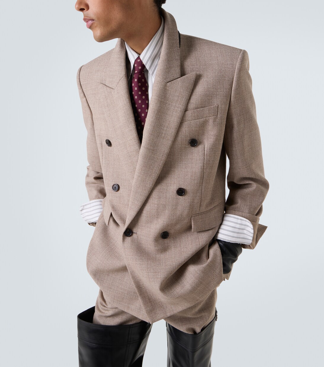 Wool and cashmere blazer | Saint Laurent