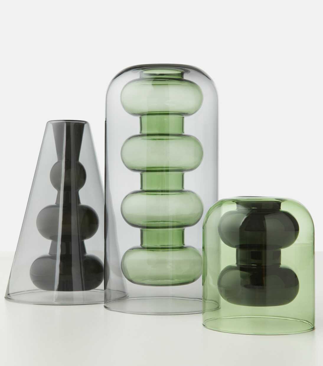 Jarrón Bump Tall de vidrio | Tom Dixon