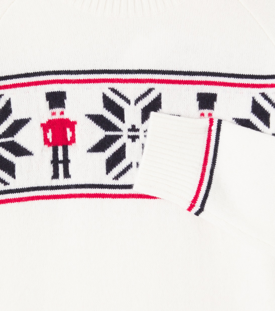 Pull intarsia en laine | Tartine et Chocolat