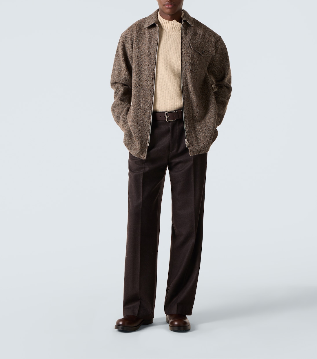 Surchemise en tweed | Dries Van Noten